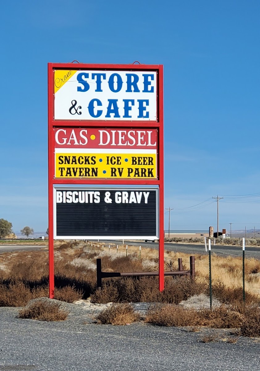 Crane Store & Cafe, Gas and RV camping. - Photo 4