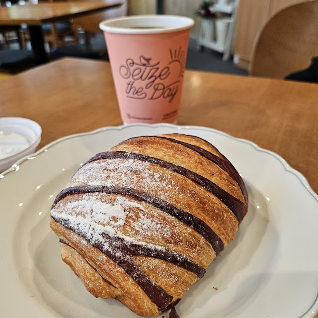 Decadent Chocolate Croissant