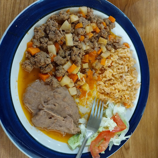 Carne Molida Con Papas