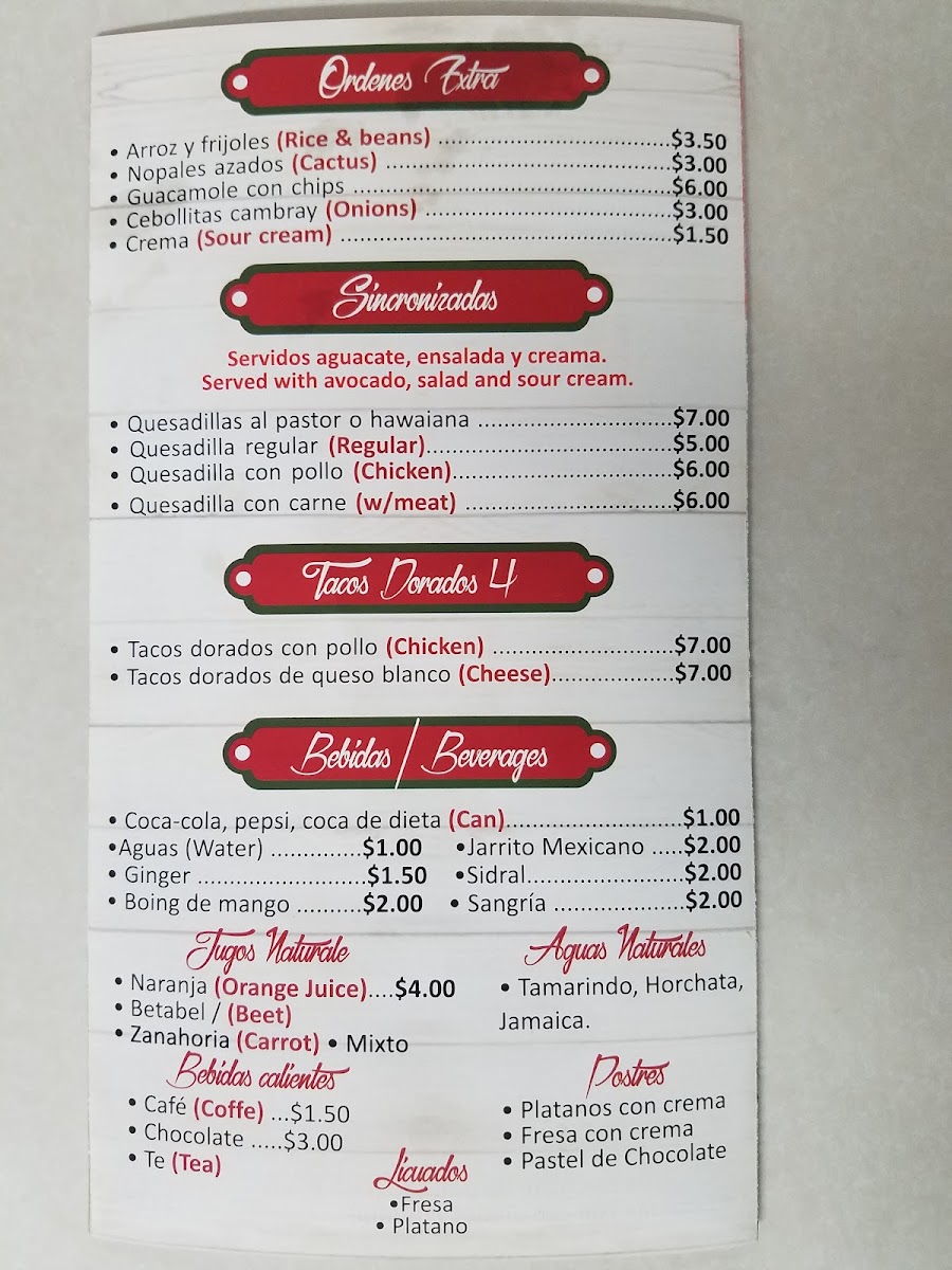 Menu Photo 0