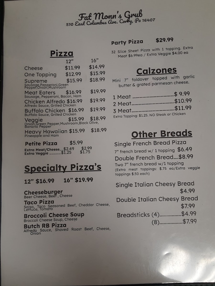 Menu Photo 0