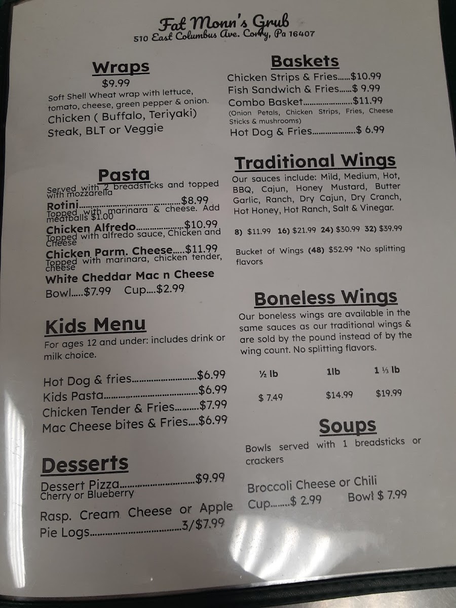 Menu Photo 1