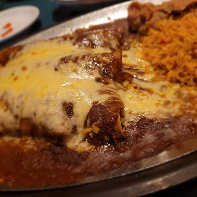 Chicken Enchiladas Rojas