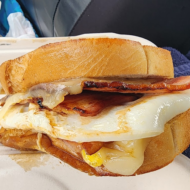Ham & Swiss Cheese on Sourdough