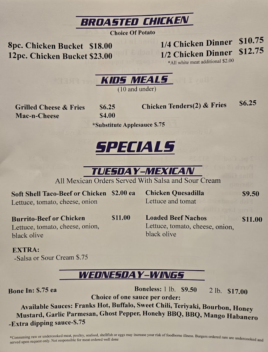 Menu Photo 0