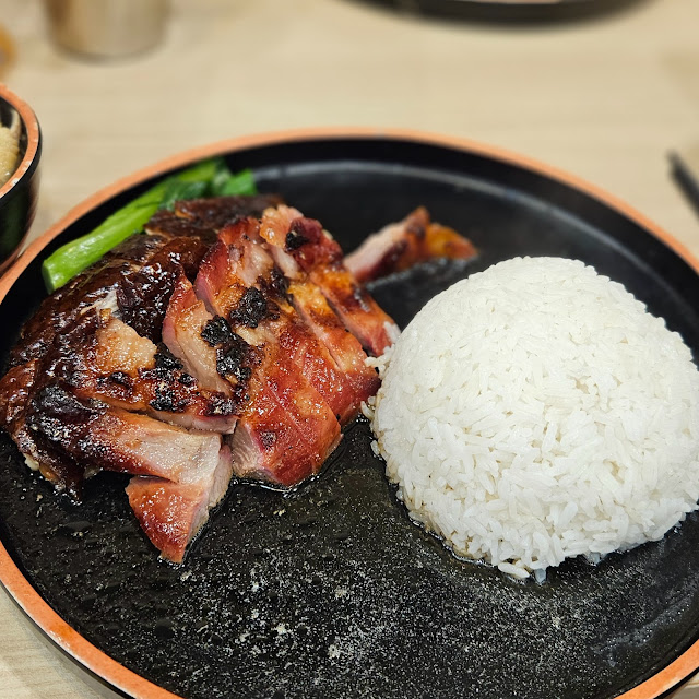 燒鵝脾飯