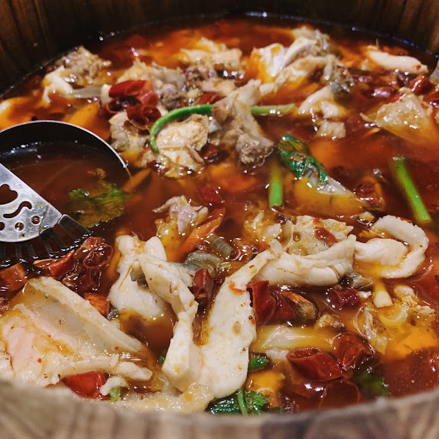 Fish Cooked Spicy Broth