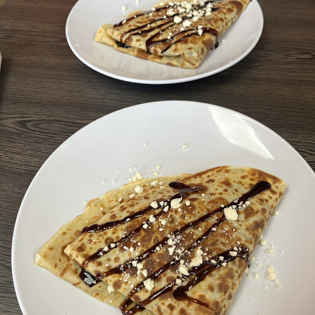 Mediterranean Veggie Crepes