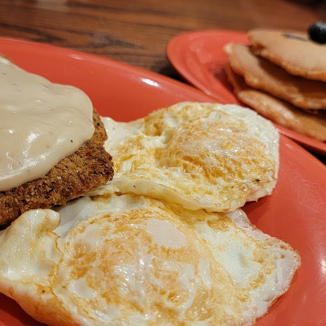 Country Fried Steak & Eggs