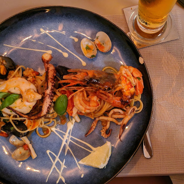 Spaghetti with Seafood