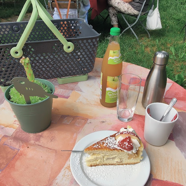 Apfelkäsekuchen