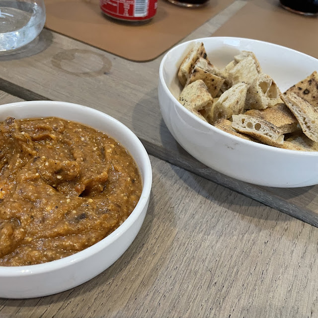 Complementary Bread and Dip