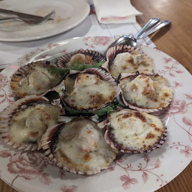 Zamburiñas Gratinadas