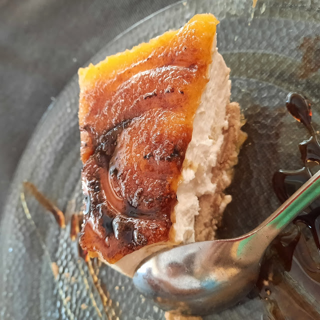 Tarta de Queso Con Yema