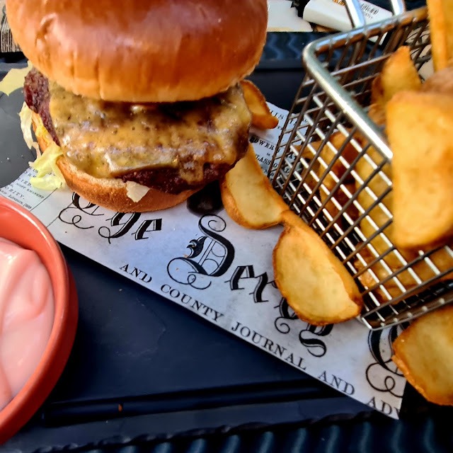 Burger and Fries