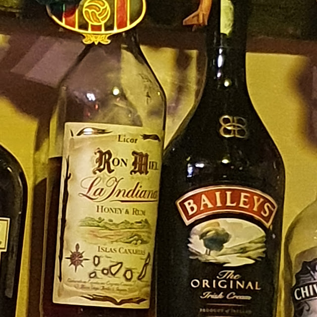 Rum and Bailey's Irish Cream