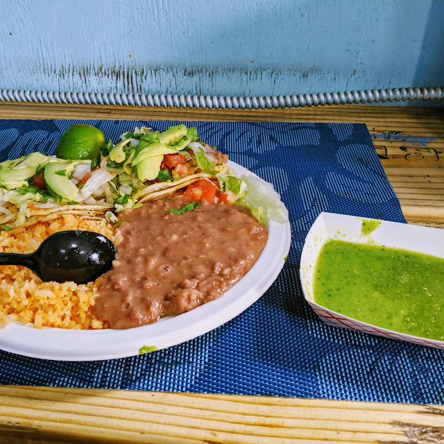 Vegetarian Taco Plate