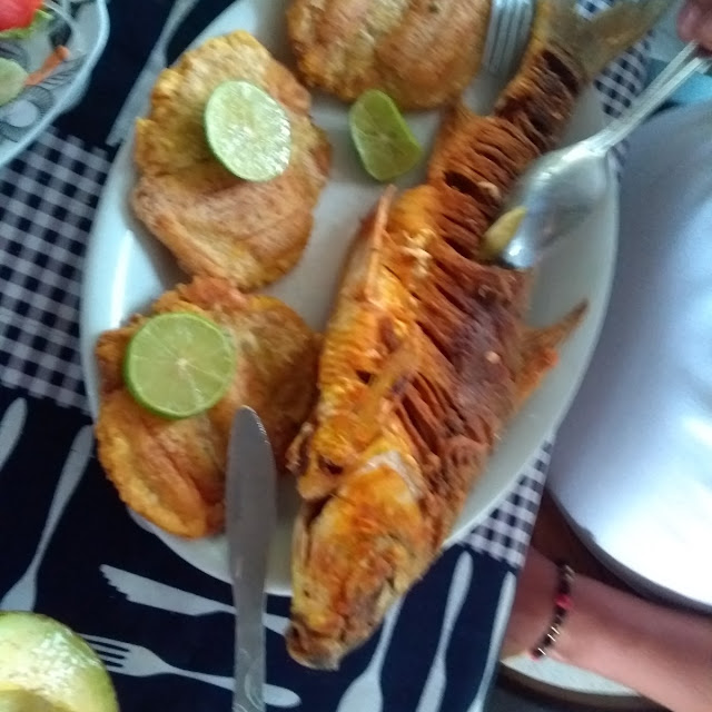 Bocachico Frito Y Pataconas