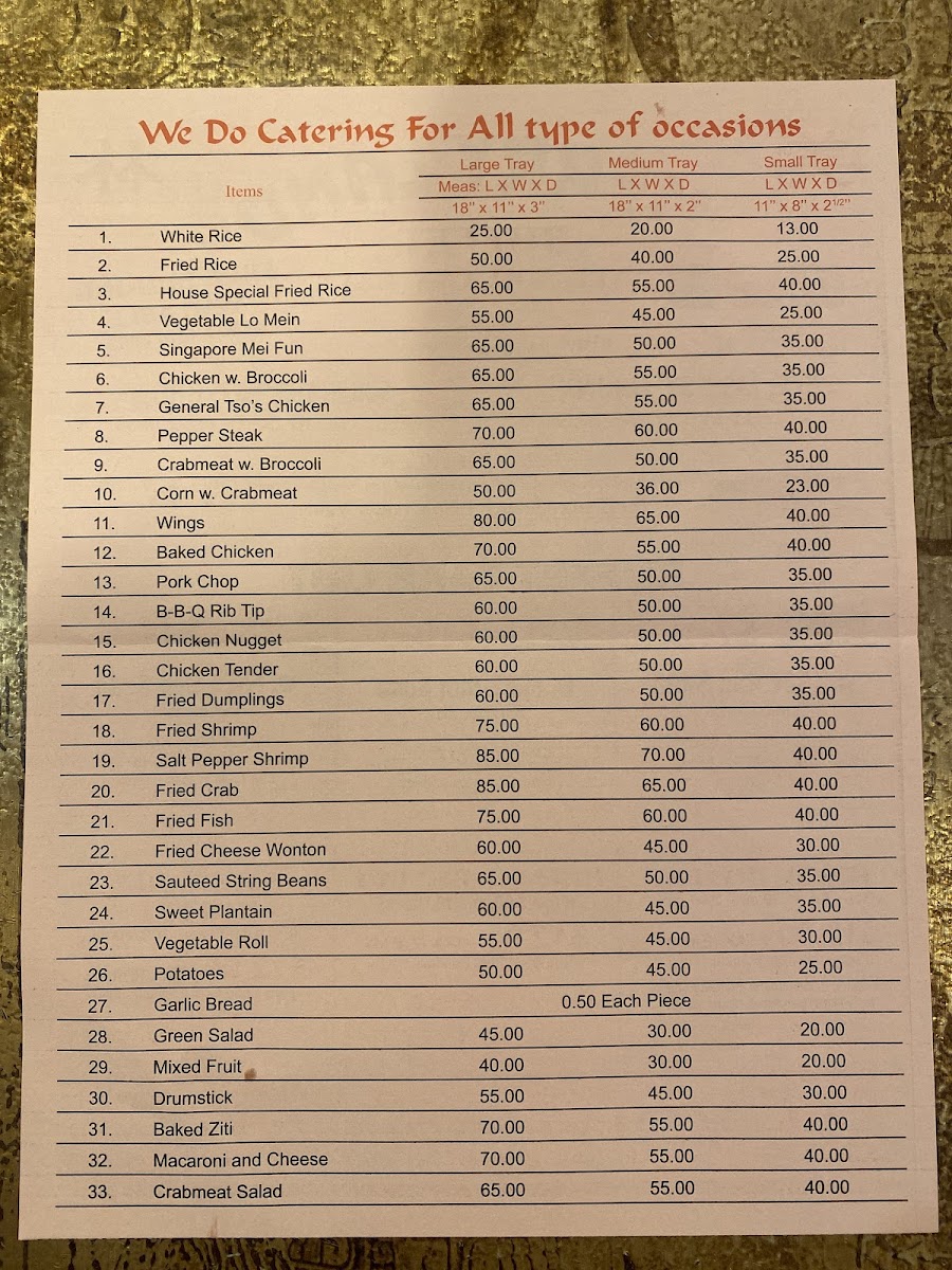Menu Photo 0