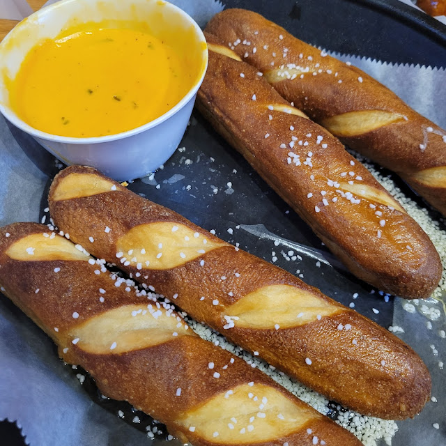 Pretzel Sticks and Cheese
