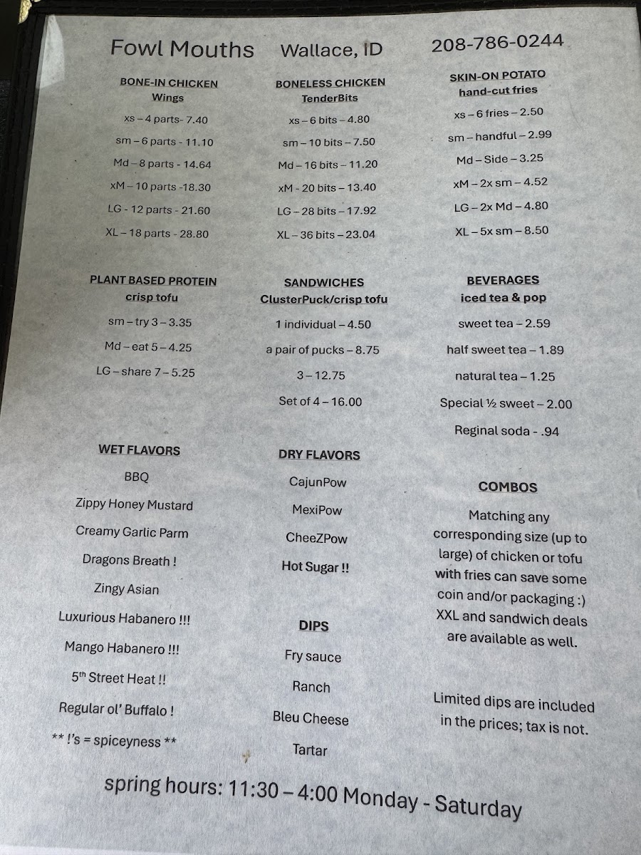 Menu Photo 0