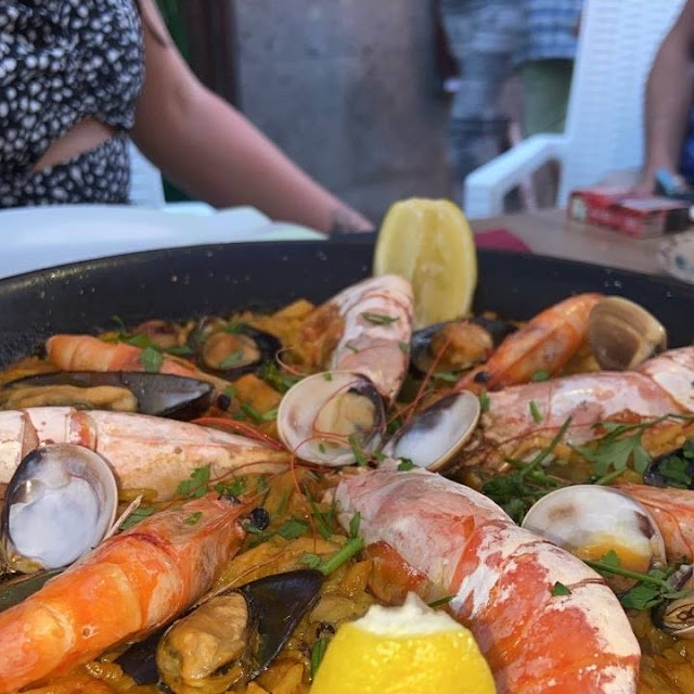 Paella with Fish and Shellfish