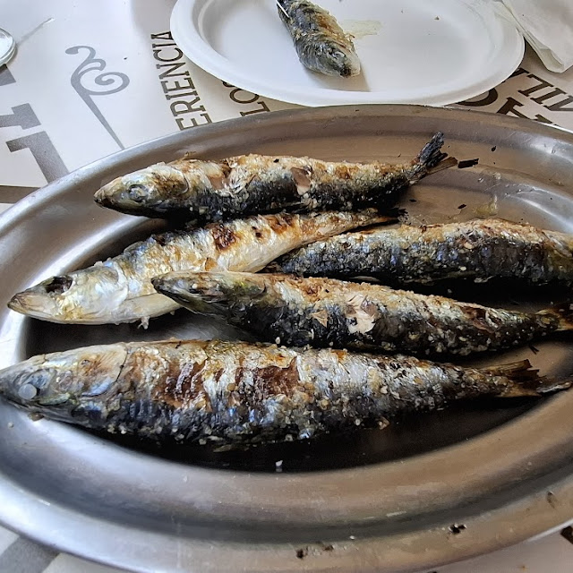 Sardinas A la Brasa