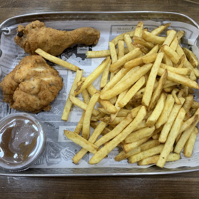 Chicken and Chips with Gravy