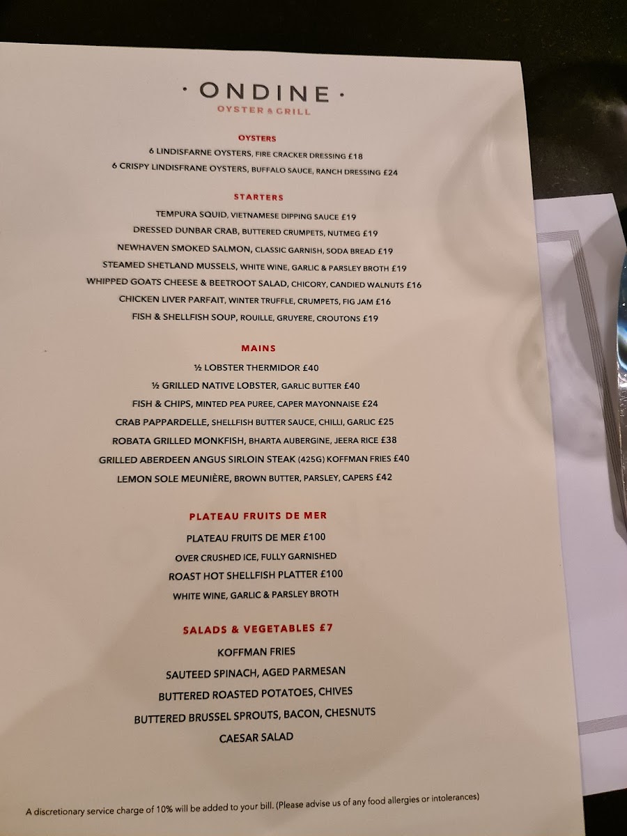 Ondine Restaurant - Photo 7