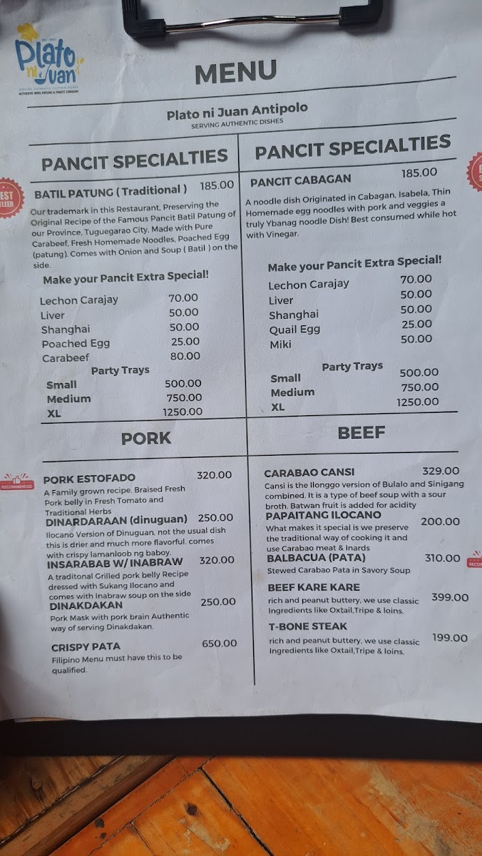 Menu Photo 1