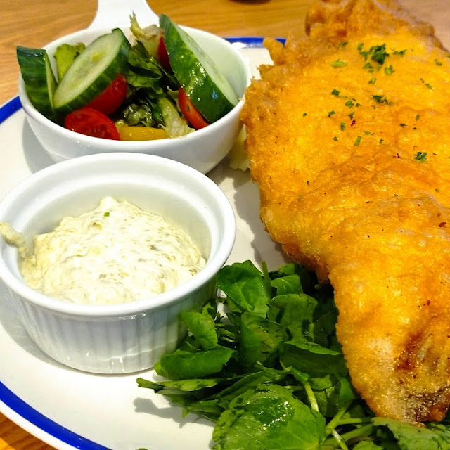 Fish and Mushed Potatoes