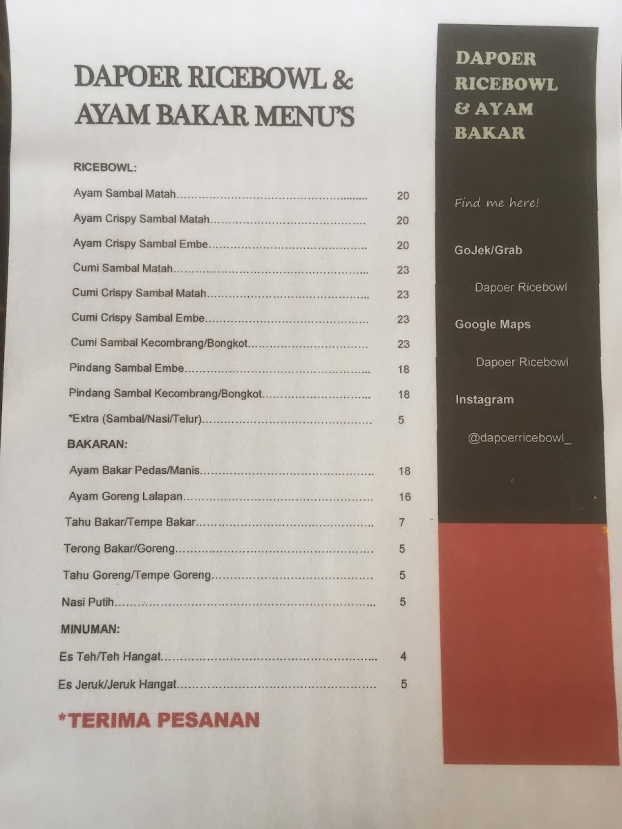 Menu Photo 0