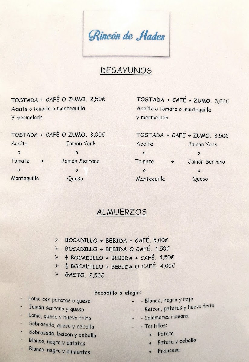 Menu Photo 0