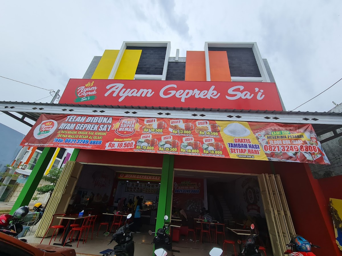 Ayam Geprek Sa'i Kragan