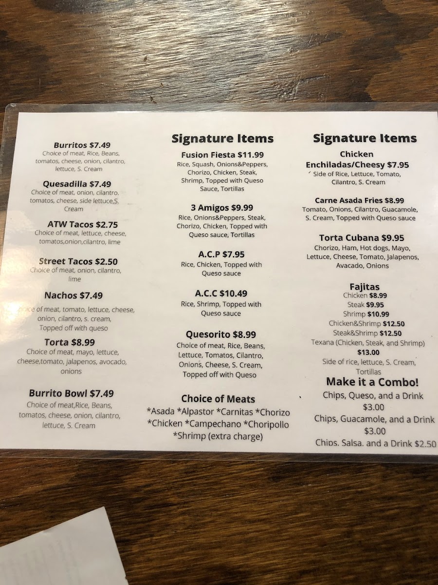 Menu Photo 0