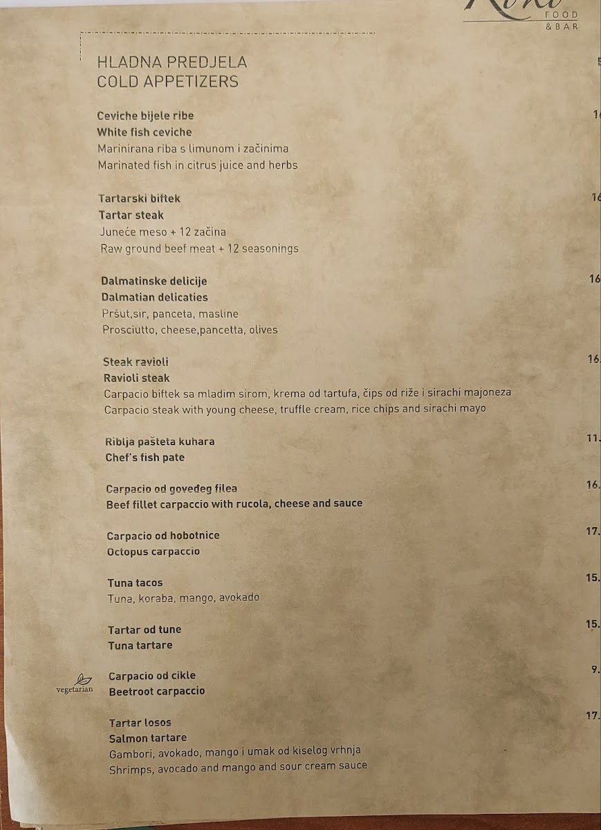 Menu Photo 9