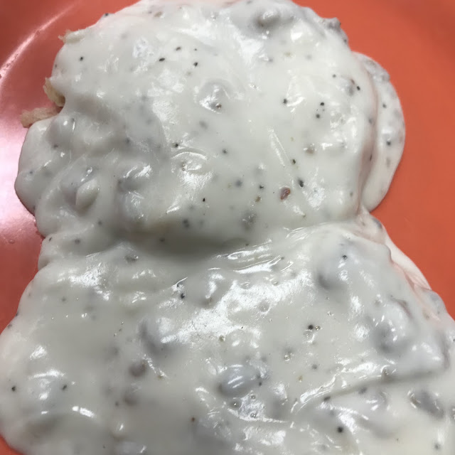 Homemade Biscuits & Gravy