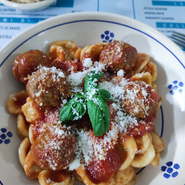 Orecchiette Con Polpette