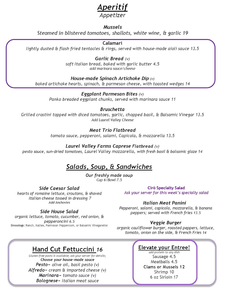 Menu Photo 1