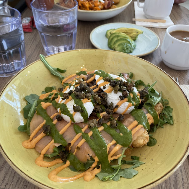 Spicy Salmon Brunch Bowl