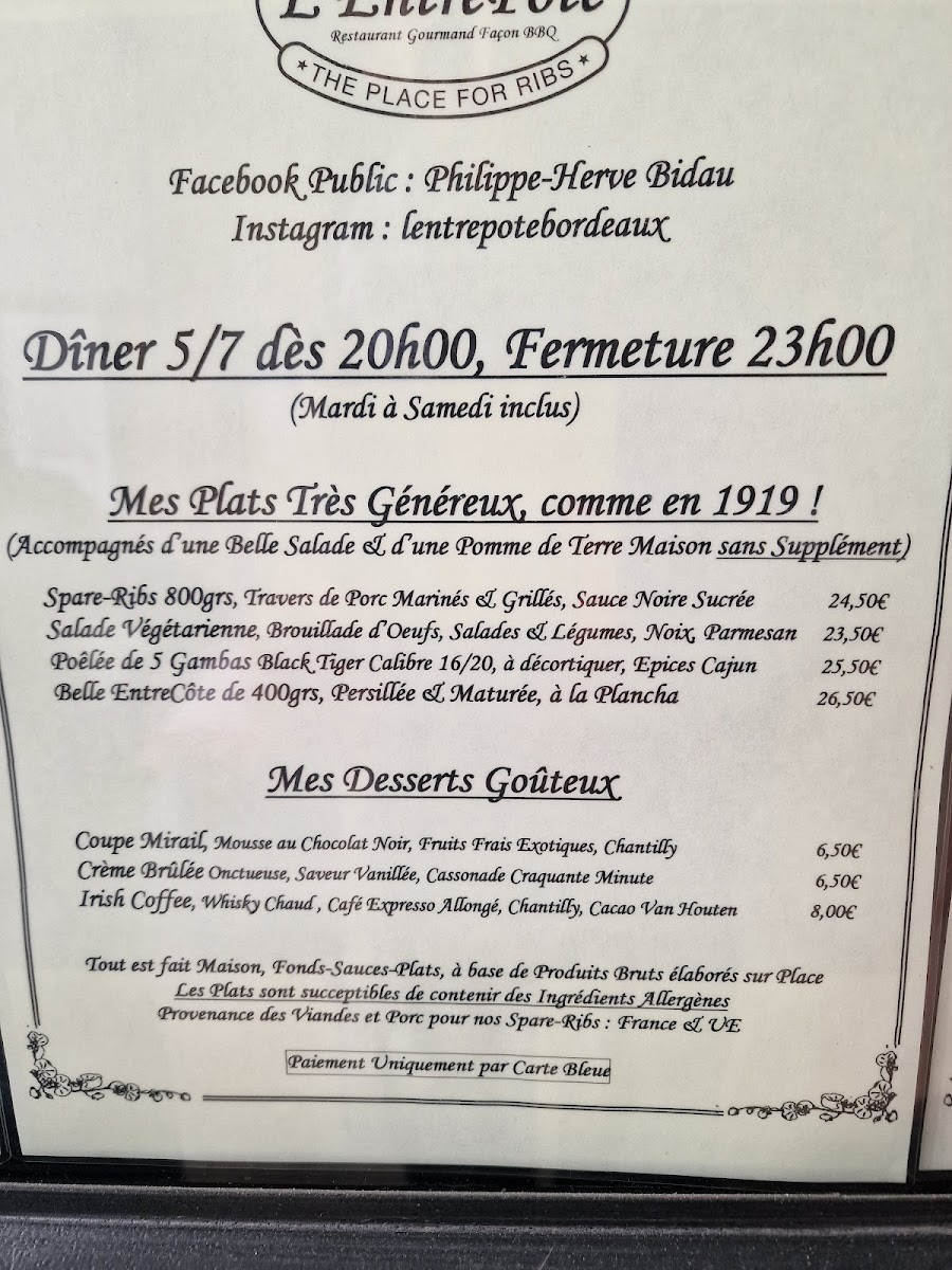 Menu Photo 0