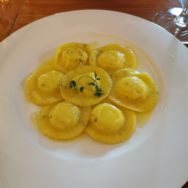 Ravioli with Red Snapper