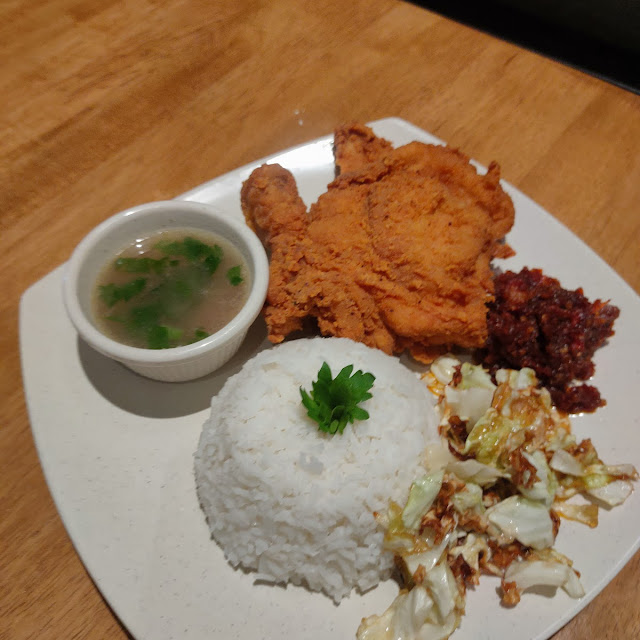 Nasi Chicken Chop Sambal Ladoo
