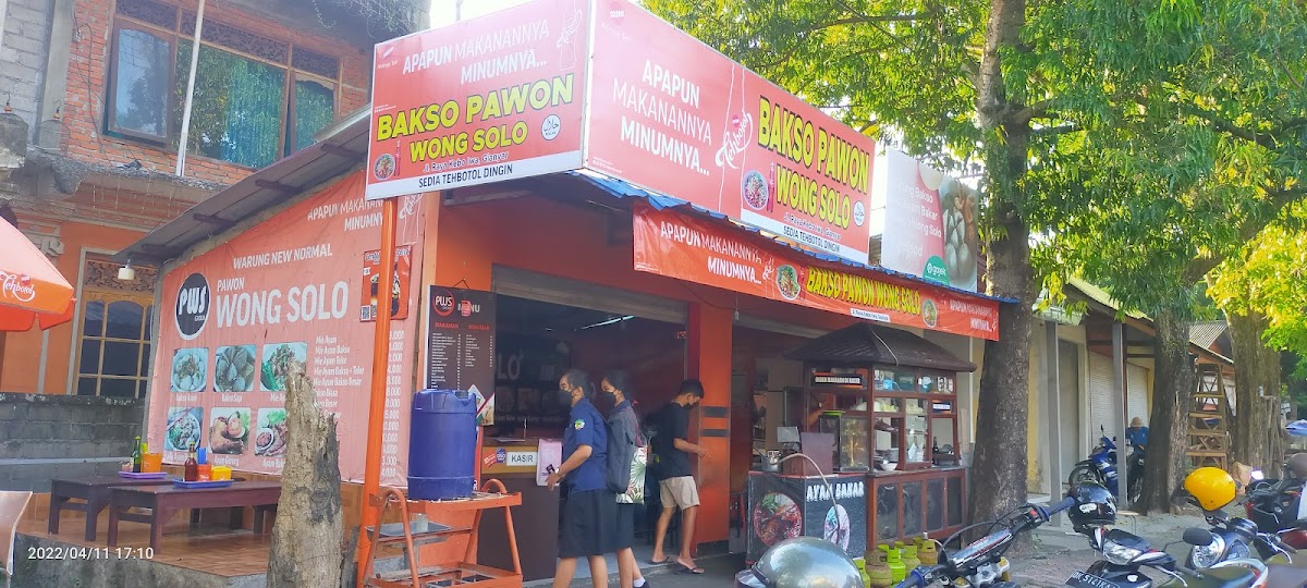 Mie ayam bakso PWS’’PAWON WONG SOLO’’