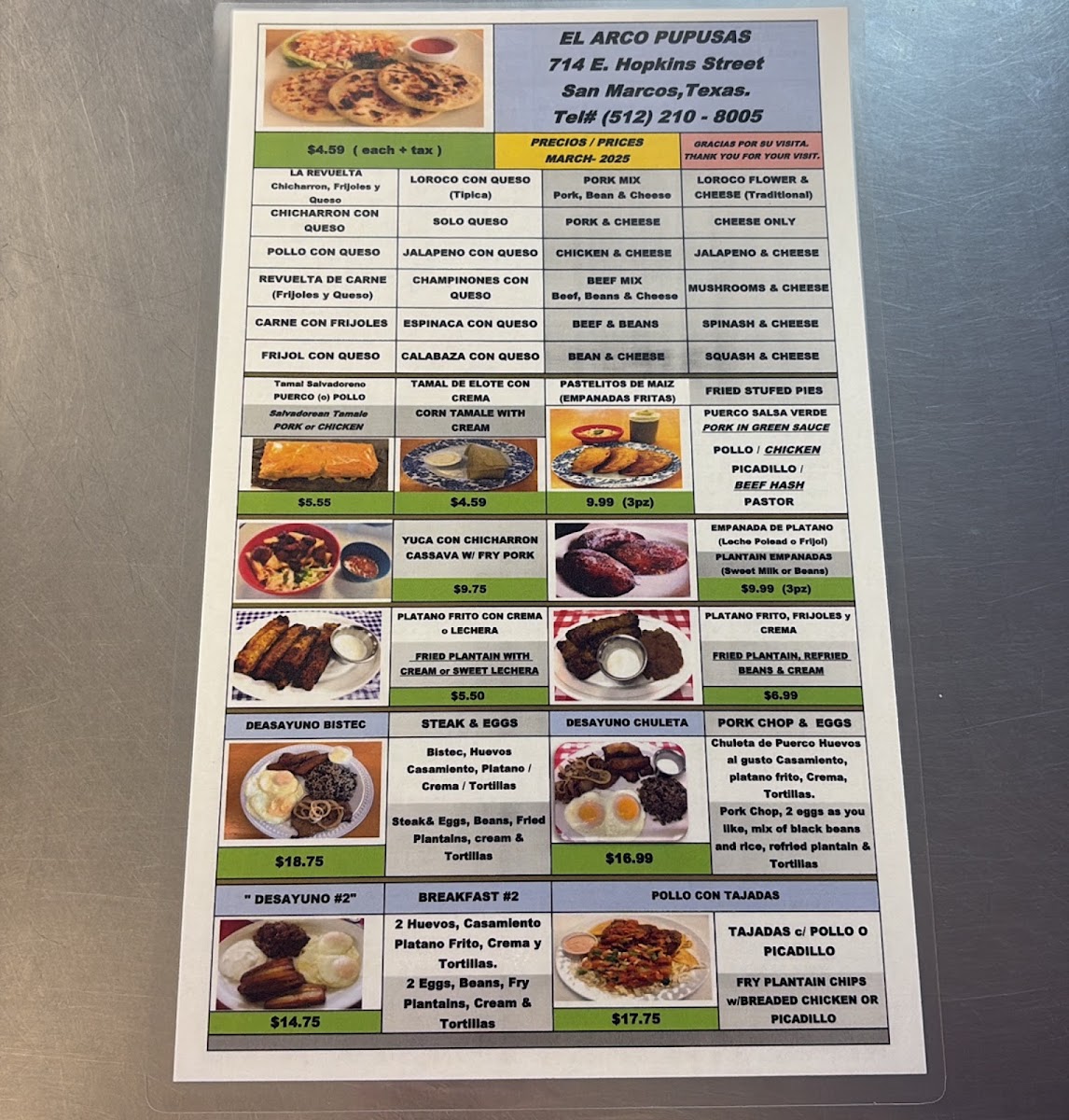 Menu Photo 0
