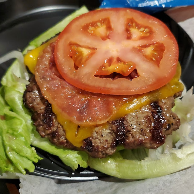Southwest Burger on Lettuce