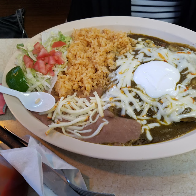 Enchiladas Verdes