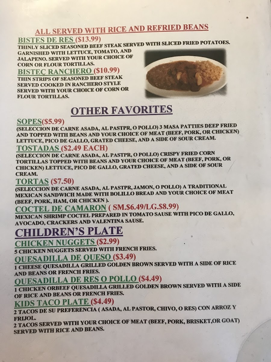 Menu Photo 4