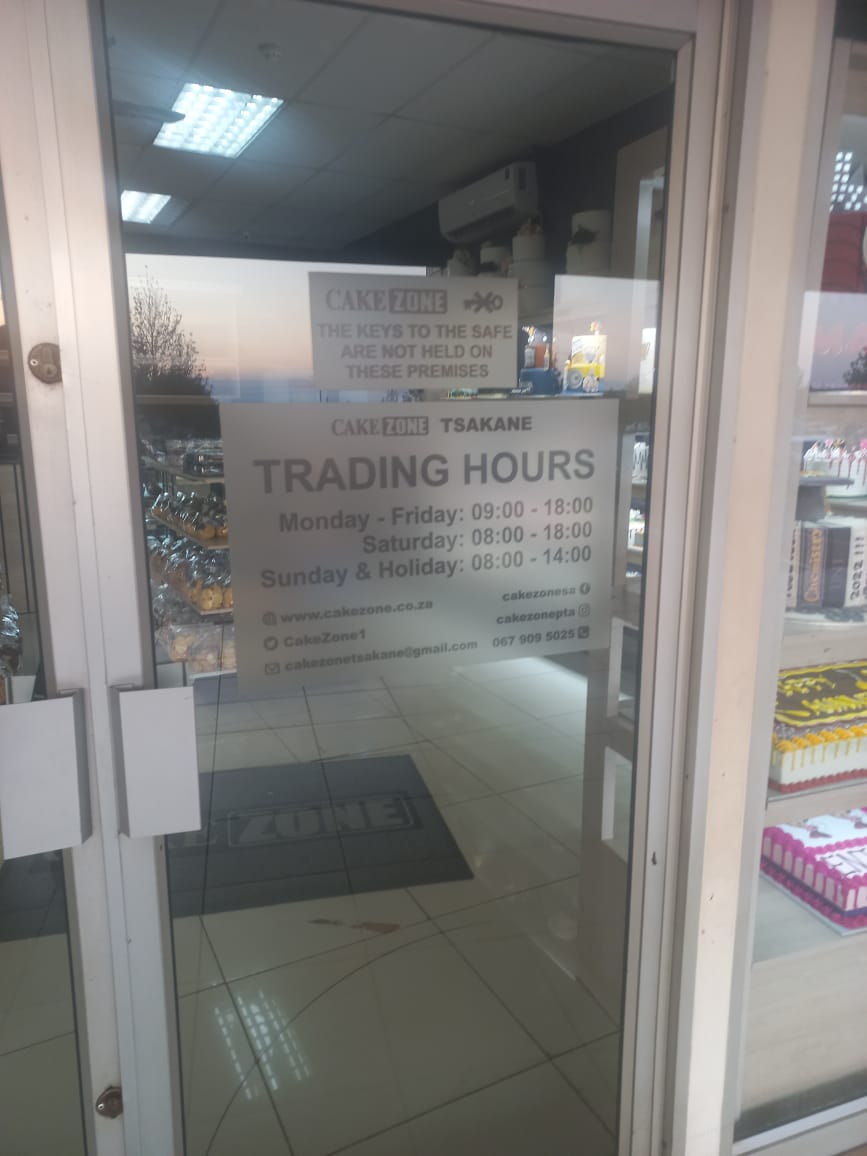 Cake Zone Tsakane