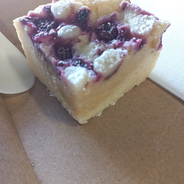 White Chocolate Raspberry Blondie